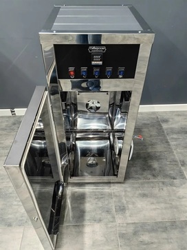 Коптильня Горячего и Холодного копчения 160 литров Металл или Дерево