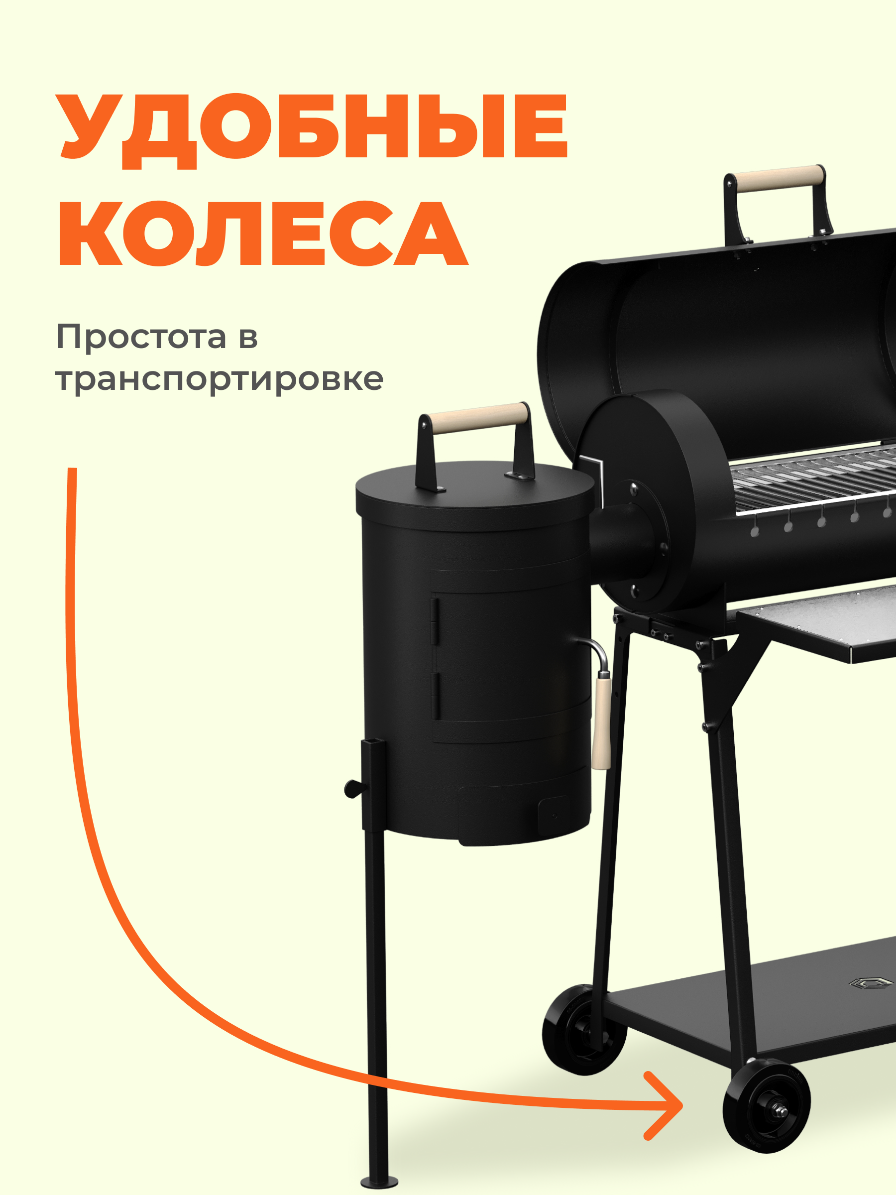 Смокер СГ 12л 360-й 5 в 1